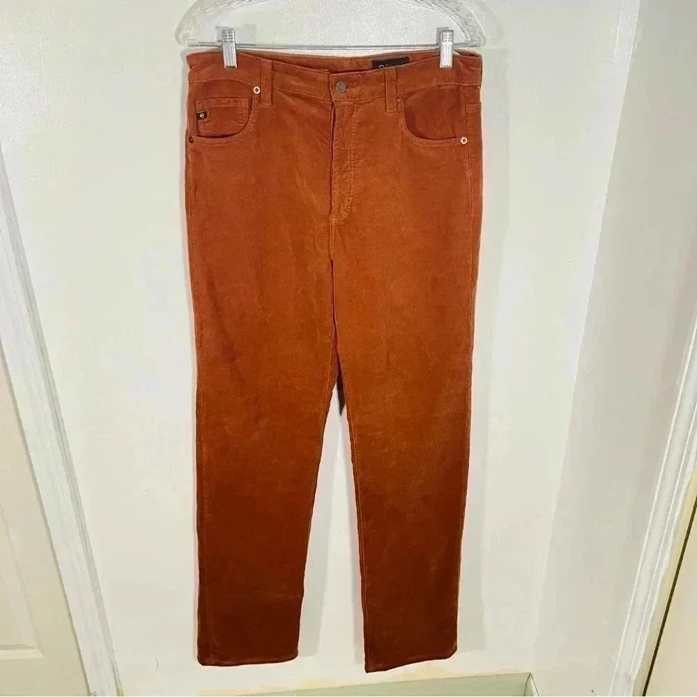 NWT AG Adriano Goldschmied Alexxis Boot High-Rise Vintage Corduroy Jeans Canyon